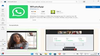 How To Download amp Install WhatsApp in Windows 11 [upl. by Ecnesse]