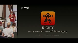 Rigify past present and future of Blender rigging — Blender Conference 2024 [upl. by Troy]