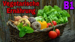 Vegetarische Ernährung  Goethe Zertifikat B1 Schreiben Teil 2 [upl. by Aydni569]