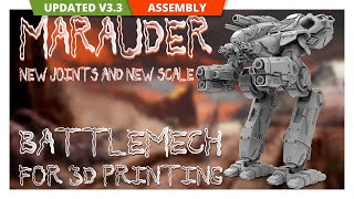 MWO Marauder  Version 33  Assembly by Gambody [upl. by Girand358]