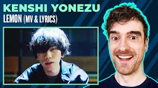 Kenshi Yonezu 米津玄師  Lemon MV amp Lyrics Composer Reaction amp Analysis  So much personality [upl. by Atiugal]