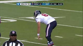 Ndamukong Suh Kicks Matt Schaub in the Groin  Texans vs Lions Thanksgiving 2012 [upl. by Winikka]