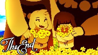 THE TRUE ENDING True Pacifist Route FINALE Undertale Playthrough Episode 9 [upl. by Russel]