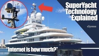 Shocking cost of SuperYacht Internet [upl. by Sheeree770]