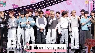 Stray Kids quot LALALALA quot 3RD win on Music Core🏆 [upl. by Nayve]