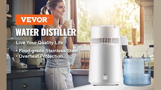 VEVOR Water Distiller MachineLive Your Quality Life [upl. by Ael847]