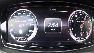 MERCEDES S 63 AMG 2015 0150 amp 100250 ACCELERATION [upl. by Diannne268]