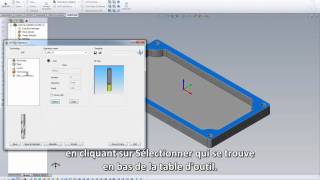 SolidCAM  Leçon de démarrage 1  Partie 7 [upl. by Irtimid]