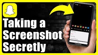 How To Screenshot On Snapchat Without Them Knowing [upl. by Adnohsek439]