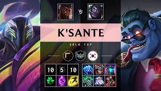 KSante Top vs Dr Mundo Super CC  KR Challenger Patch 1420 [upl. by Octavla]