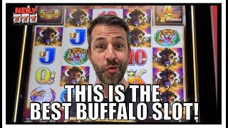 HANDS DOWN THIS IS THE BEST BUFFALO SLOT EVER MADE [upl. by Einatirb]