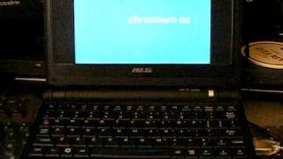 Chromium OS Asus eee [upl. by Ixel]