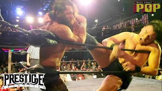 Mustafa Ali vs Speedball Mike Bailey  Prestige FULL MATCH HIGHLIGHTS prowrestling tna [upl. by Ahsinyar]