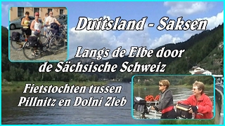 DuitlandSaksen  Fietstochten langs de Elbe door de Sächsische Schweiz [upl. by Selinski]