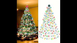 Christmas Tree LED String Lights with Remote Control 1 Pack USB Powered Indoor amp Outdoor 200280 [upl. by Sally119]