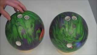 Effect of Pin Placement in a Bowling Ball [upl. by Risan919]