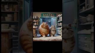 Flour power when baking becomes a little too realshorts cartoon cat cute kittenlove funny [upl. by Ihtac]