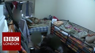 Dangerous overcrowding in London homes – BBC London News [upl. by Eirek]