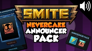 Nevercake Announcer Pack All Lines  Text  Bonus [upl. by Tynan]