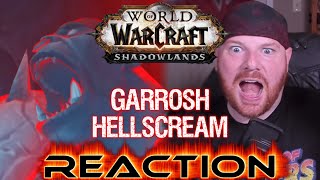 Garrosh Hellscream Cinematic Reaction [upl. by Ettelocin830]