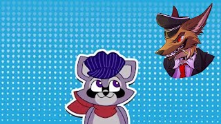 Rambley Raccoon jammin to Rubber Band by Jackal Queenston [upl. by Irved]