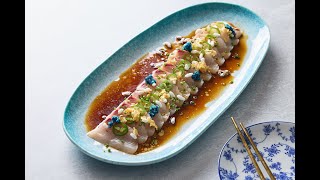 Kingfish Sashimi with Ponzu Dressing [upl. by Devona]