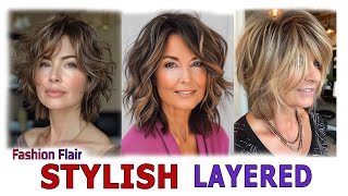 40 JawDropping Layered Hairstyles for MEDIUM to LONG Hair 2024 [upl. by Paula474]