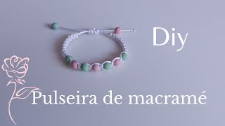 😍 Vende muito 😍 Vendi mais de trinta em um dia 🥰 Pulseira de MACRAMÉ  LINDA E MUITO FÁCIL DE FAZER [upl. by Aerdnak340]