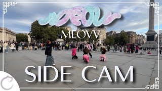 KPOP IN PUBLIC  SIDE CAM  4K MEOVV  ‘MEOW’ Dance Cover  LONDON [upl. by Salena]