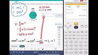 ALEKS Estimating the volume in liters of a spherical object [upl. by Ulphi]