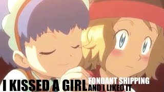 I Kissed A Girl  Fondantshipping  Serena x Miette  Pokemon AMV [upl. by Willyt]