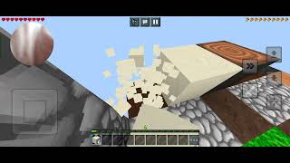 Minecraft  its very hard to build house in one block [upl. by Arrotal]