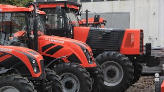 Ursus 25014 A tractor at Ursus factory Lublin  tractor production in Poland 2017 [upl. by Otxilac328]