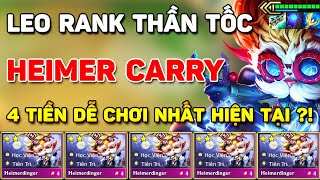 BẬT MÍ META TƯỚNG 4 TIỀN HEIMERDINGER CARRY DỄ CHƠI DỄ TRÚNG THƯỞNG NHẤT TẠI BẢN MỚI ĐTCL MÙA 13 [upl. by Sined]