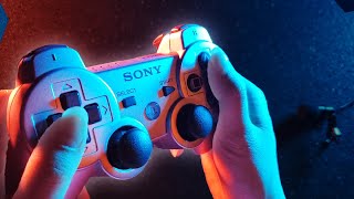 ASMR Addictive Game Controller Sounds for Gamers  PS3  Tapping Scratching Clicking No Talking [upl. by Innavoig]