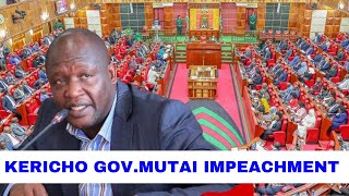 PARLIAMENT LIVE KERICHO GOV ERIC MUTAI IMPEACHMENT DEBATE [upl. by Ppilihp853]