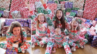 OPENING PRESENTS BRINGS TEARS CHRISTMAS DAY FAMILY SPECIAL [upl. by Moia]