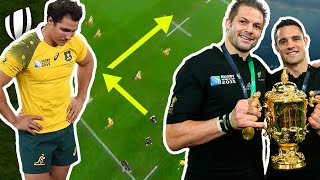 TWICE in a Row New Zealand vs Australia  Rugby World Cup Highlights [upl. by Sharleen]