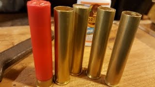 Turning 444 Marlin cases into 410 shotgun shells Part 2 of 2 [upl. by Adnale]