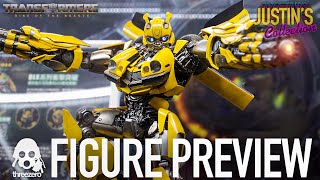 Bumblebee Transformers Rise of the Beasts Threezero DLX  Figure Preview Episode 237 [upl. by Eimerej]