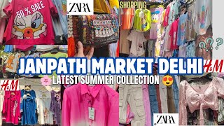 Janpath market delhi 😍  best trending summer outfit collection  Janpath collection [upl. by Diao]