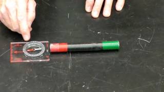 Magnetic Field Demo Bar Magnet [upl. by Chiles]