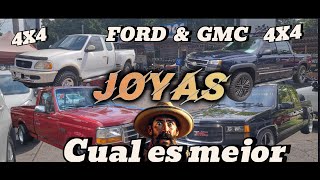 FORD O GMC CUAL PREFIERES 4 TROKAS MAMALONAS CHEYENNE  F150 SIERRA FORINGA ESTANDAR [upl. by Kabab817]