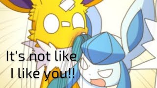 Jolteon x Glaceon  its not like I like you [upl. by Sianna]