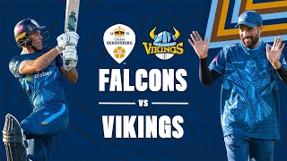 ⚪ LIVE  Derbyshire Falcons vs Yorkshire Vikings from Chesterfield [upl. by Kavanagh]