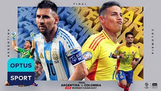 Argentina VS Colombia  Copa America Final 2024  Full Match Highlights [upl. by Mic]