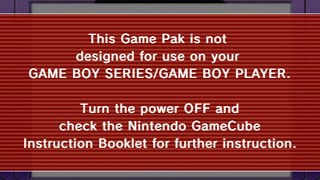 GAME BOY PLAYER  Illegal Game Pak error [upl. by Regine]