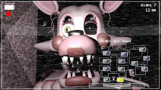 Mangle FNaF in Real Time Voice Lines Animated Part 2 [upl. by Ahsinom]