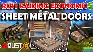 Rust Raiding Economics  Sheet metal doors [upl. by Ruamaj964]