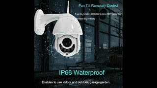 1080P WIFI IP Camera Wireless Outdoor CCTV HD PTZ Smart Home Security IR Cam [upl. by Corbin]